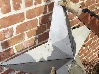 Proper technique for drilling into brick.