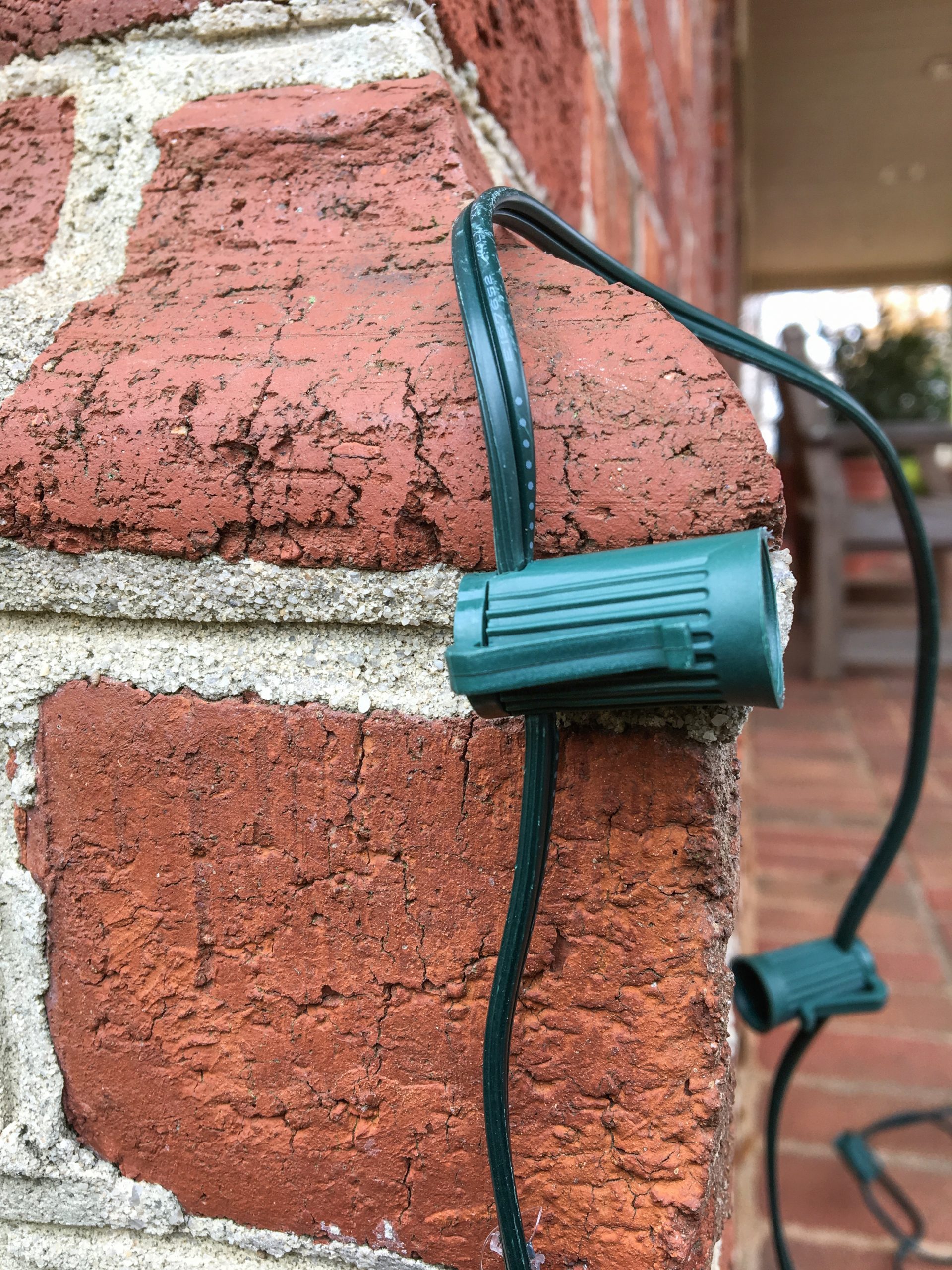 How Do You Hang Christmas Lights On A Brick Wall Homeminimalisite