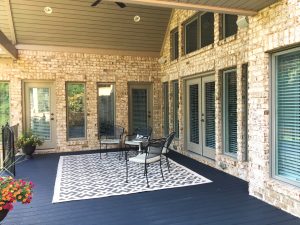 Oyster Pearl Enclosed Patio