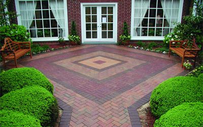 Practical and pleasing: Using patterns in your patio and walkway design.