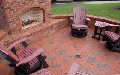 Staying at home? Make outdoor living space better with a clay paver patio