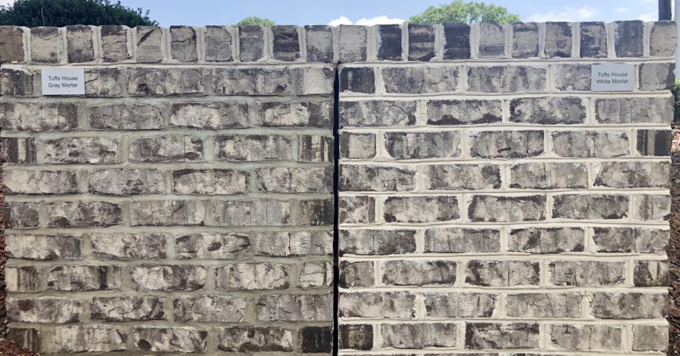 Choosing the right mortar color for your new home Pine Hall Brick