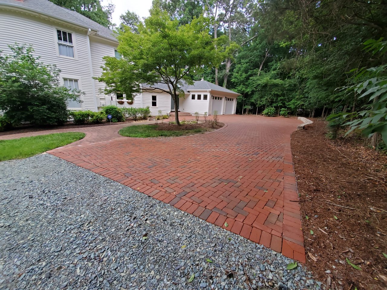 Water permeable paving goes residential for driveways and patios