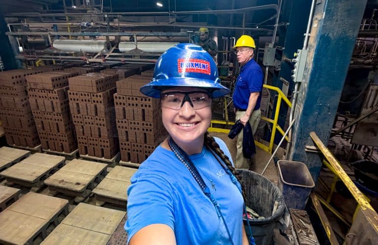 That Masonry Girl shows young students that brick-and-mortar can be a dream job